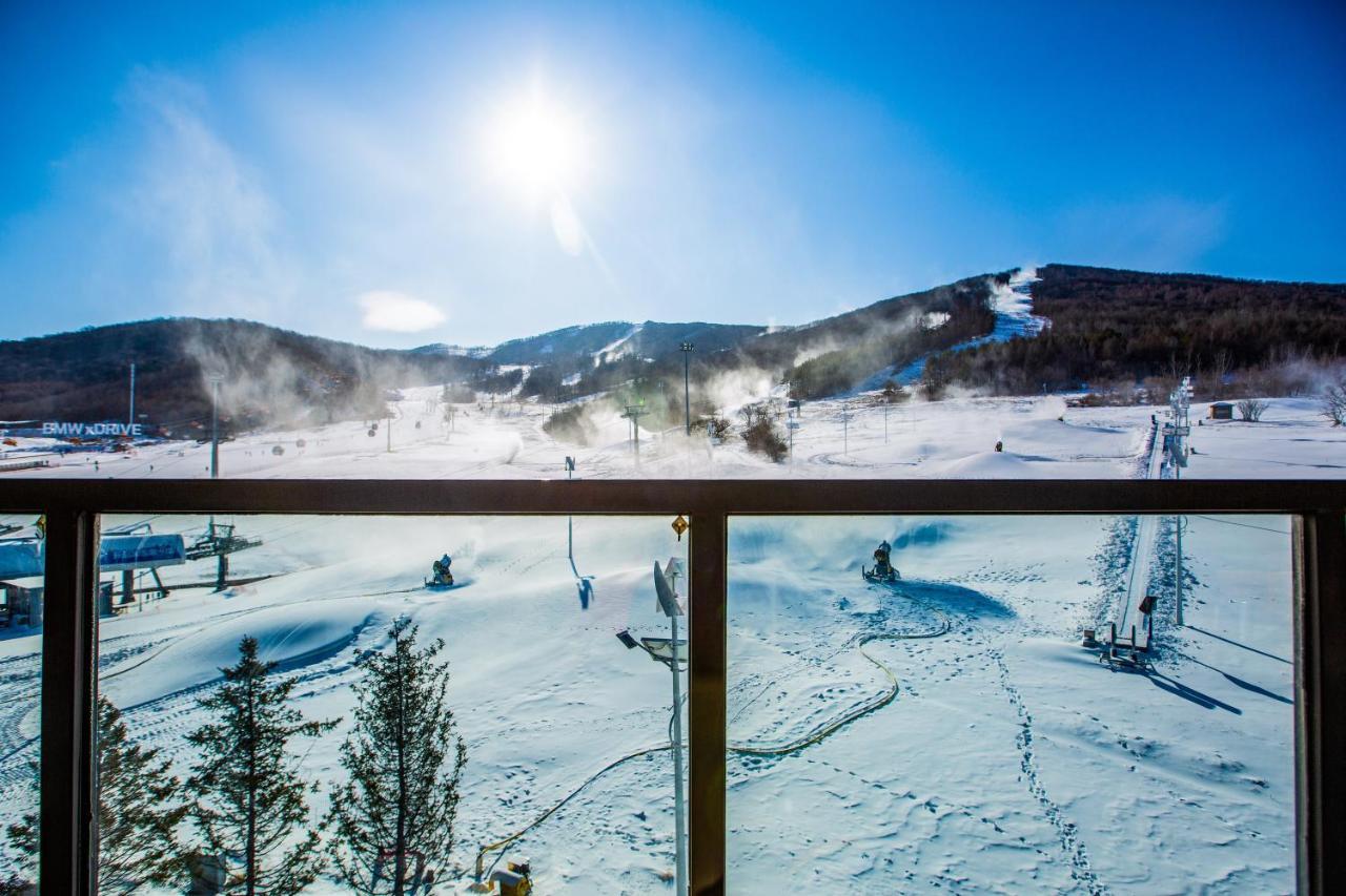 Songhua Lake Qingshan Snow View Apartment Jilin Exteriér fotografie