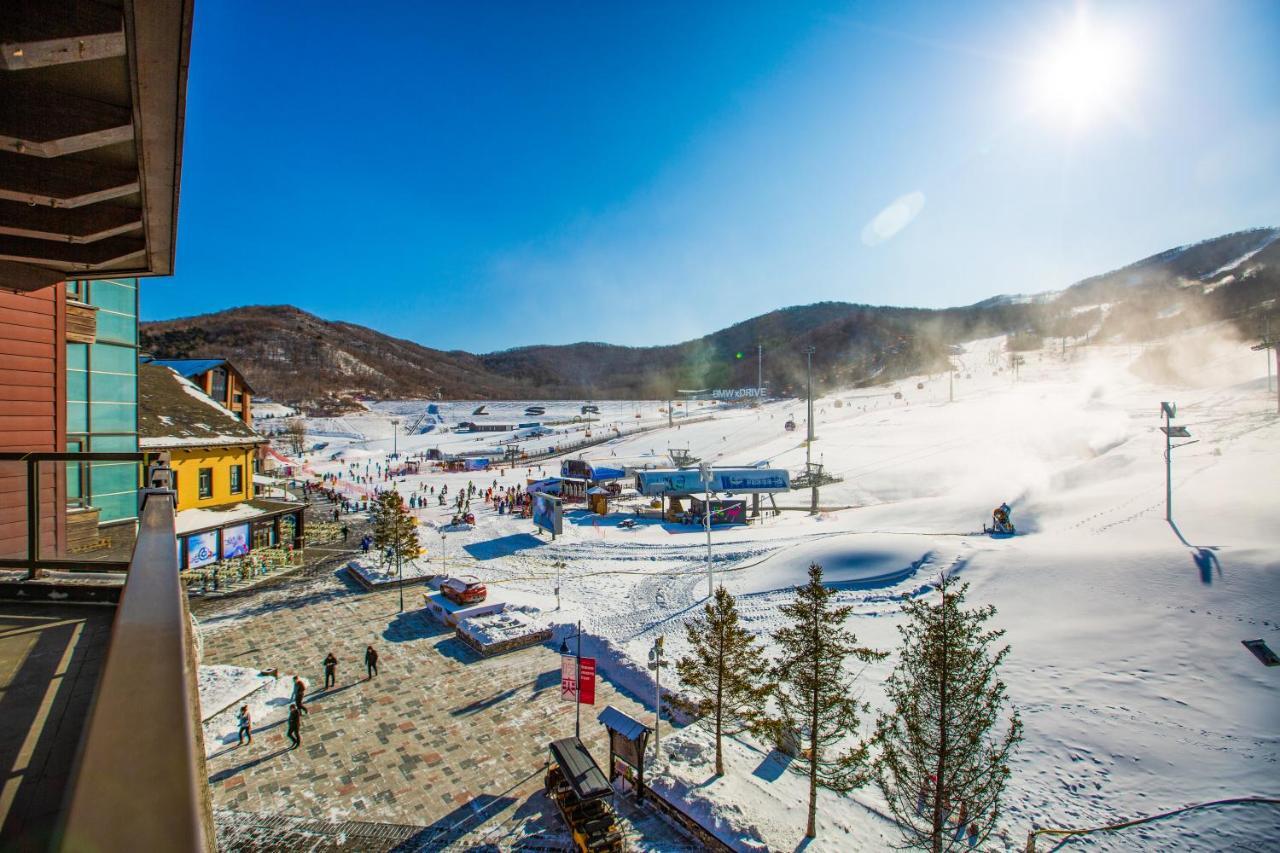 Songhua Lake Qingshan Snow View Apartment Jilin Exteriér fotografie